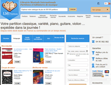 Tablet Screenshot of lmi-partitions.com